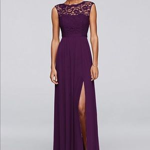 David’s Bridal Bridesmaid Dress